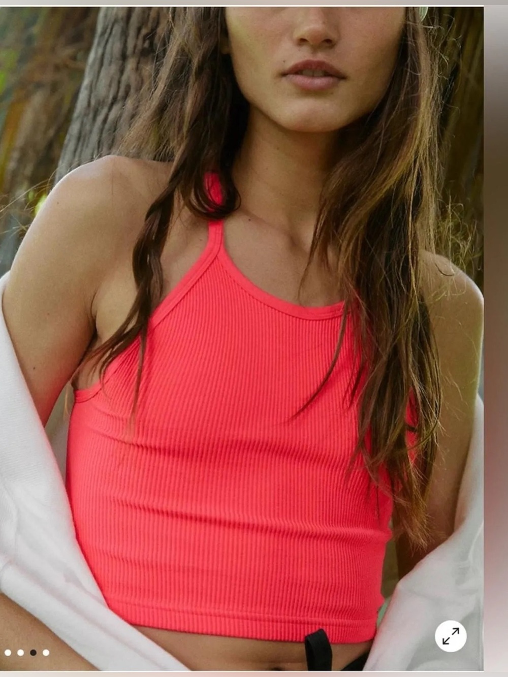 Free People FP Movement Happiness Runs Crop Tank. Sz M/L. NEW